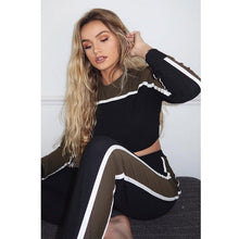 Load image into Gallery viewer, Mujer Sports Suit Yoga Clothing Women High Waist Set 2 Pieces 2019 Autumn Women Tops And Pants Suit Ladies Leisure Hooded Suit