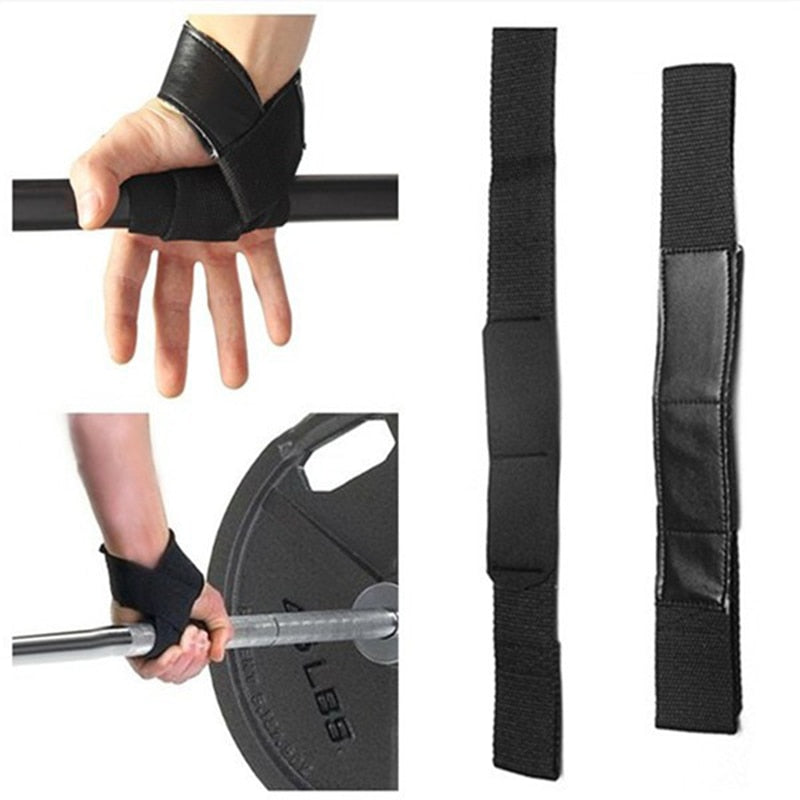 Weightlifting Belt Straps Gym Fitness Accessory Sport Professional Training Hand Straps Band Grab Support Wraps 1 Pair