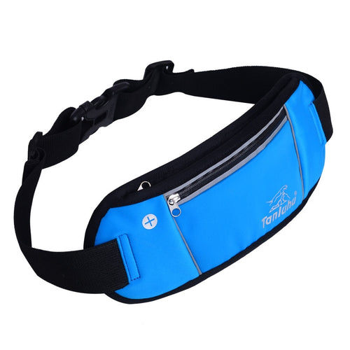 Waterproof Running Waist Bag Sports Jogging Outdoor Portable Portable Sport Fitness Women Men Belt Phone Stand Accessories