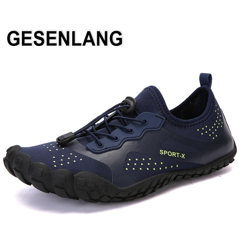 Men's Five Fingers Sneakers Running Shoes Unisex Quick Drying Breathable Outdoor Beach Walking Trainers Barefoot Sport Shoes New