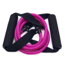 Load image into Gallery viewer, 120cm Elastic Resistance Bands Yoga Pull Rope Fitness Workout Sports Bands Yoga Rubber Tensile Pull Rope Expander Gum elastica S