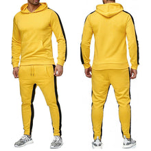 Load image into Gallery viewer, Men&#39;s exercise gym sportswear suit sports warm homme jogging suits sport wear men sweater slow running clothing tracksuit