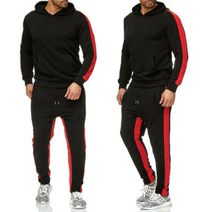 Men's exercise gym sportswear suit sports warm homme jogging suits sport wear men sweater slow running clothing tracksuit