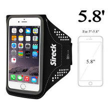 Load image into Gallery viewer, Sireck Running Bag Waterproof Sport Arm Bag 5.0&#39;&#39; 5.8&#39;&#39; Phone Case Fitness Gym Bag Jogging Arms Belt Pouch Running Accessories