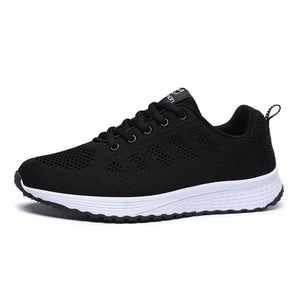 ZHENZU Women's Sport Shoes Female Brand Sneakers Woman Running Shoes Breathable Antislip Light Flats