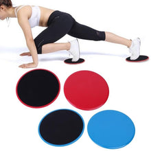 Load image into Gallery viewer, 2Pcs Exercise Sliding Gliding Discs Yoga Fitness Abdominal Trainers Core Slider Gliding Discs Yoga Training Exercise